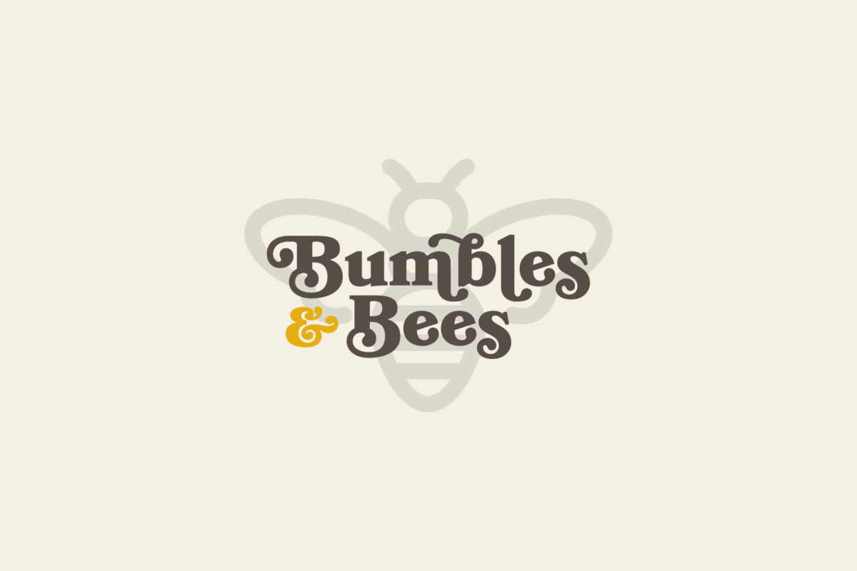 Bumbles & Bees secondary logo example