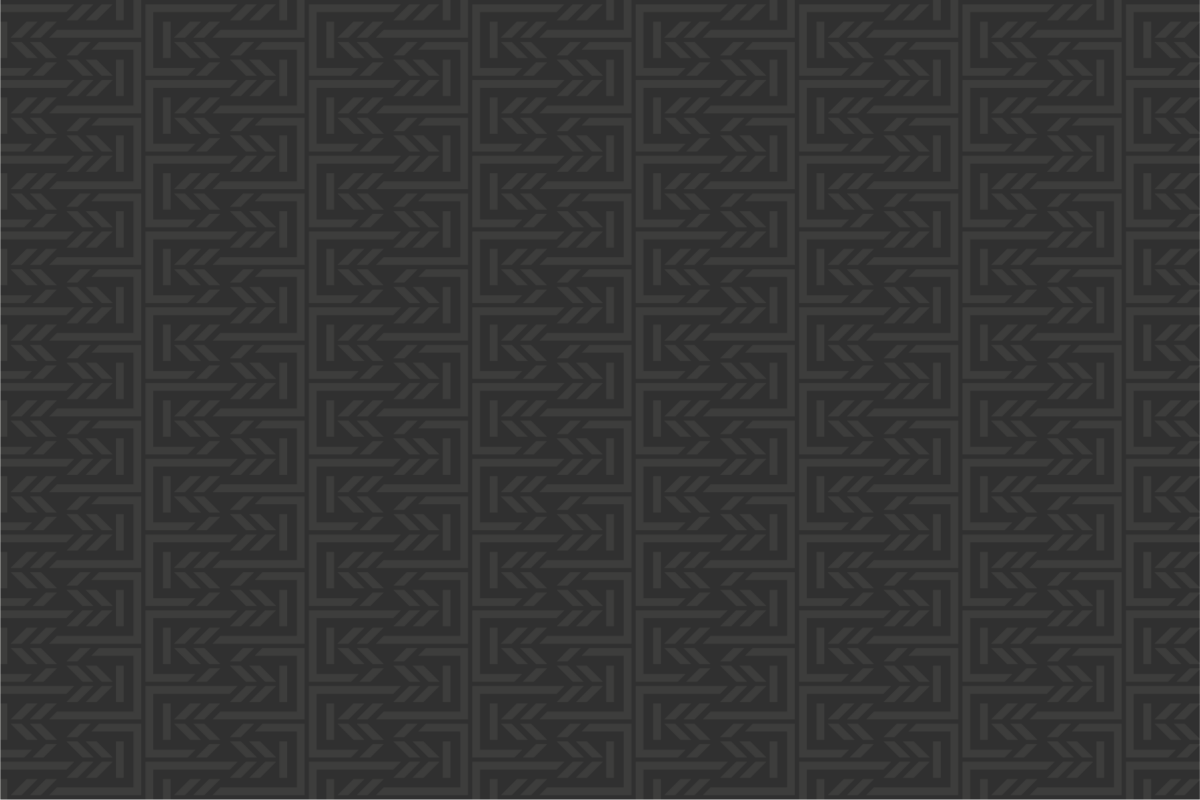 Example of pattern on dark background